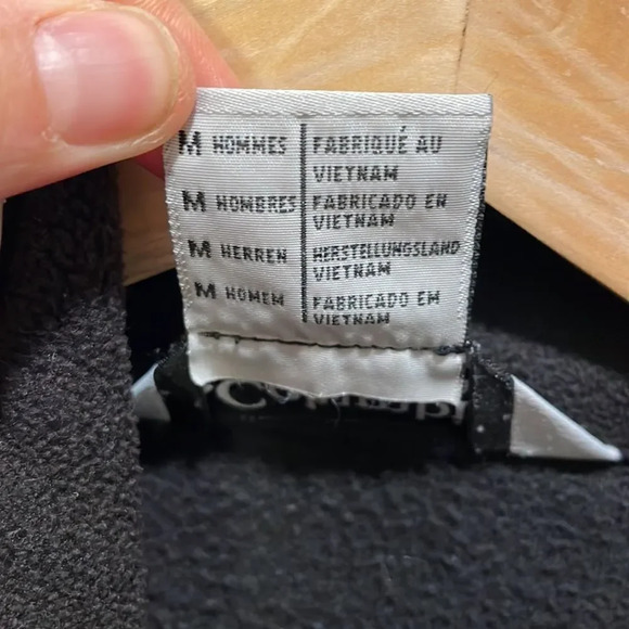 Columbia Mens black polar fleece zip up jacket - Picture 9 of 12